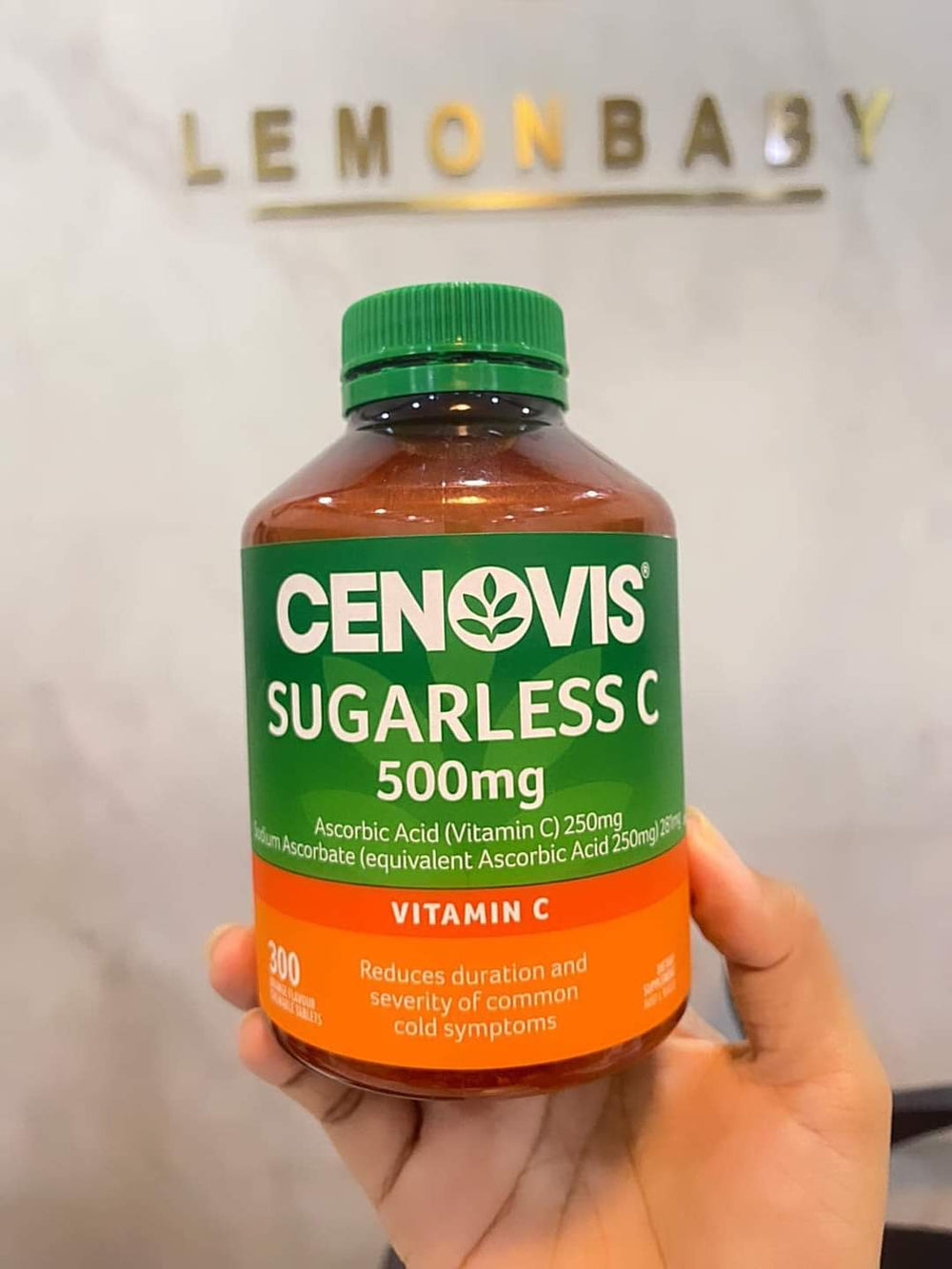 Cenovis sugarless Vitamin C - Lemonbaby