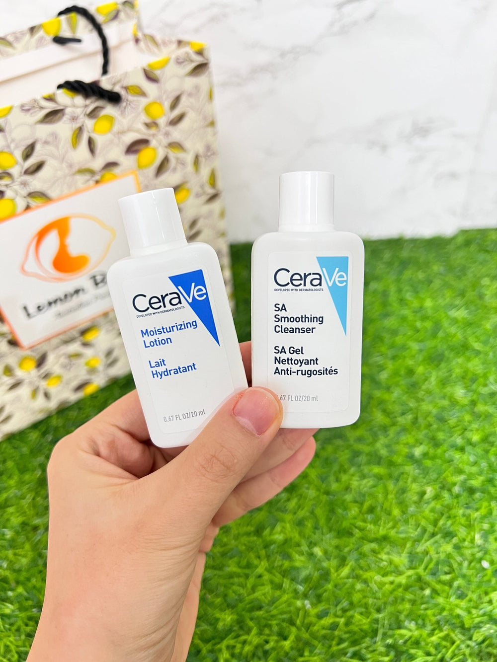 CeraVe cleanser+ lotion- 20ml - Lemonbaby
