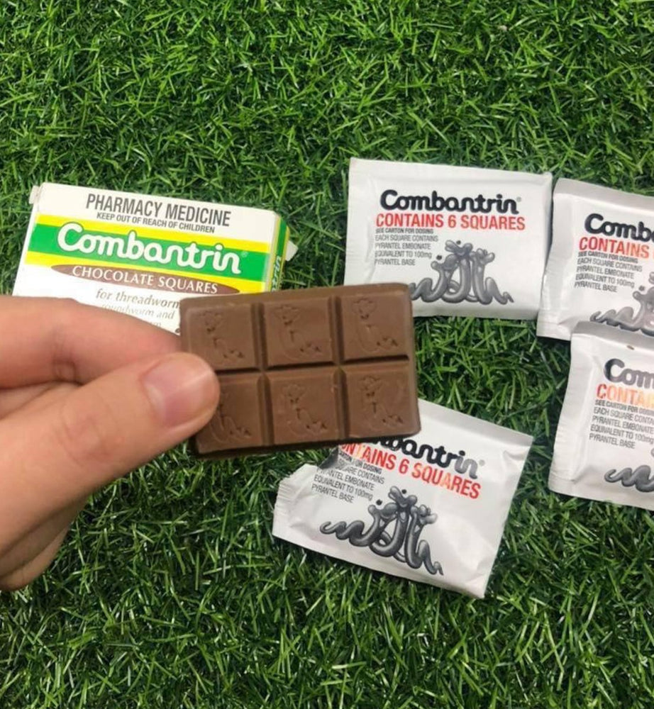 
                  
                    Combantrin Chocolate Squares - Lemonbaby
                  
                