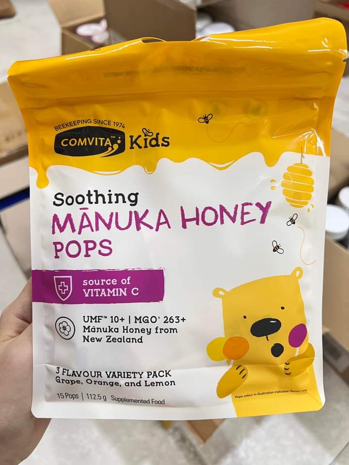 Comvita manuka honey lollipop - Lemonbaby