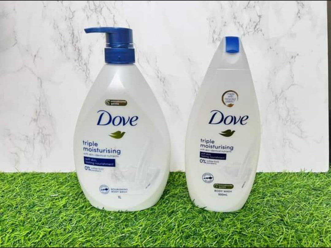 
                  
                    Dove - Triple Moisturising Body Wash (1L) - Lemonbaby
                  
                
