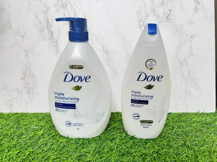 
                  
                    Dove - Triple Moisturising Body Wash (500ml) - Lemonbaby
                  
                