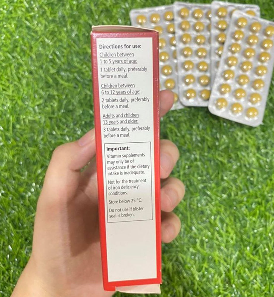 
                  
                    Floradix - Iron and Vitamin Tablets - Lemonbaby
                  
                