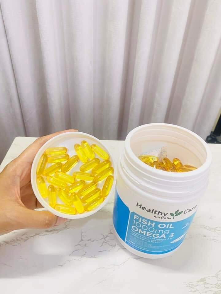 
                  
                    Healthy care fish oil 1000mg (400 capsules) - Lemonbaby
                  
                