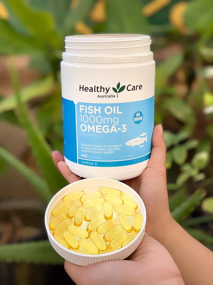 
                  
                    Healthy care fish oil 1000mg (400 capsules) - Lemonbaby
                  
                