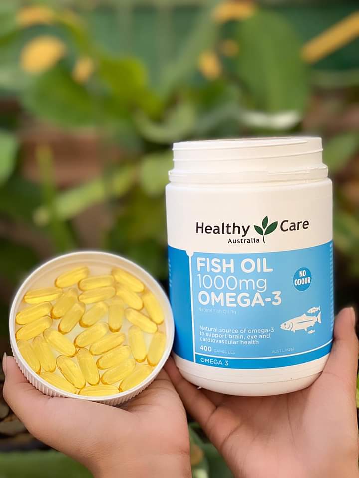 
                  
                    Healthy care fish oil 1000mg (400 capsules) - Lemonbaby
                  
                