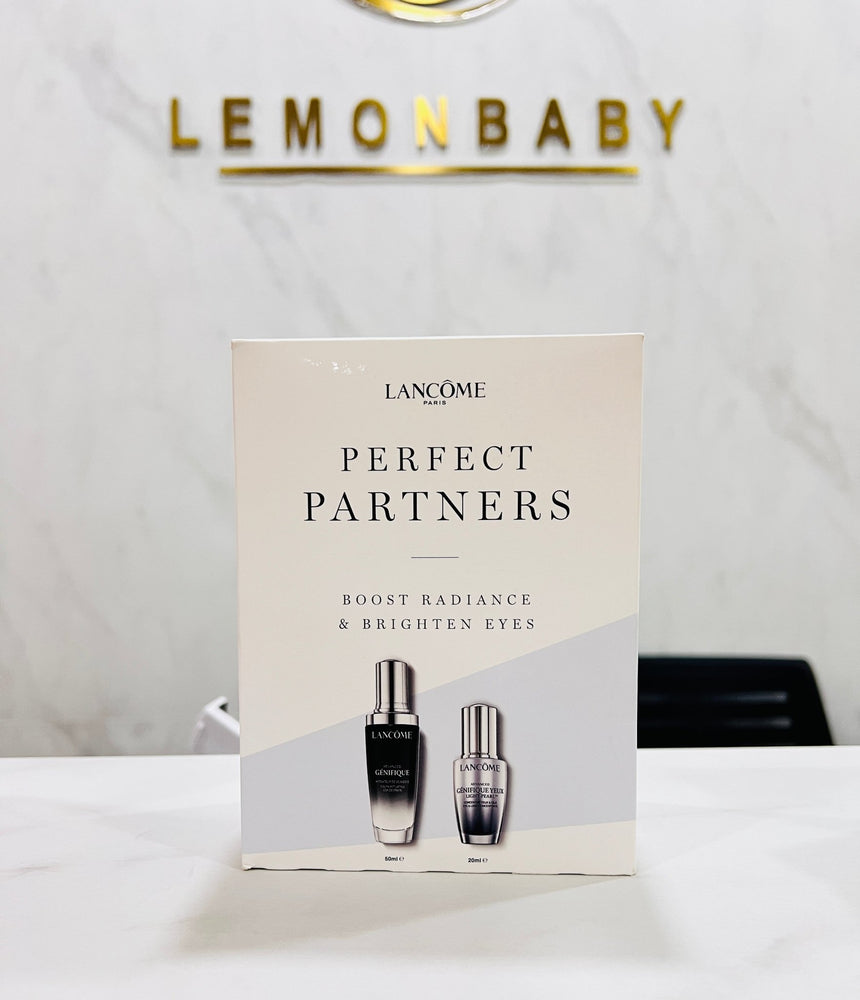 Lancome boost radiance & brighten eyes set - Lemonbaby