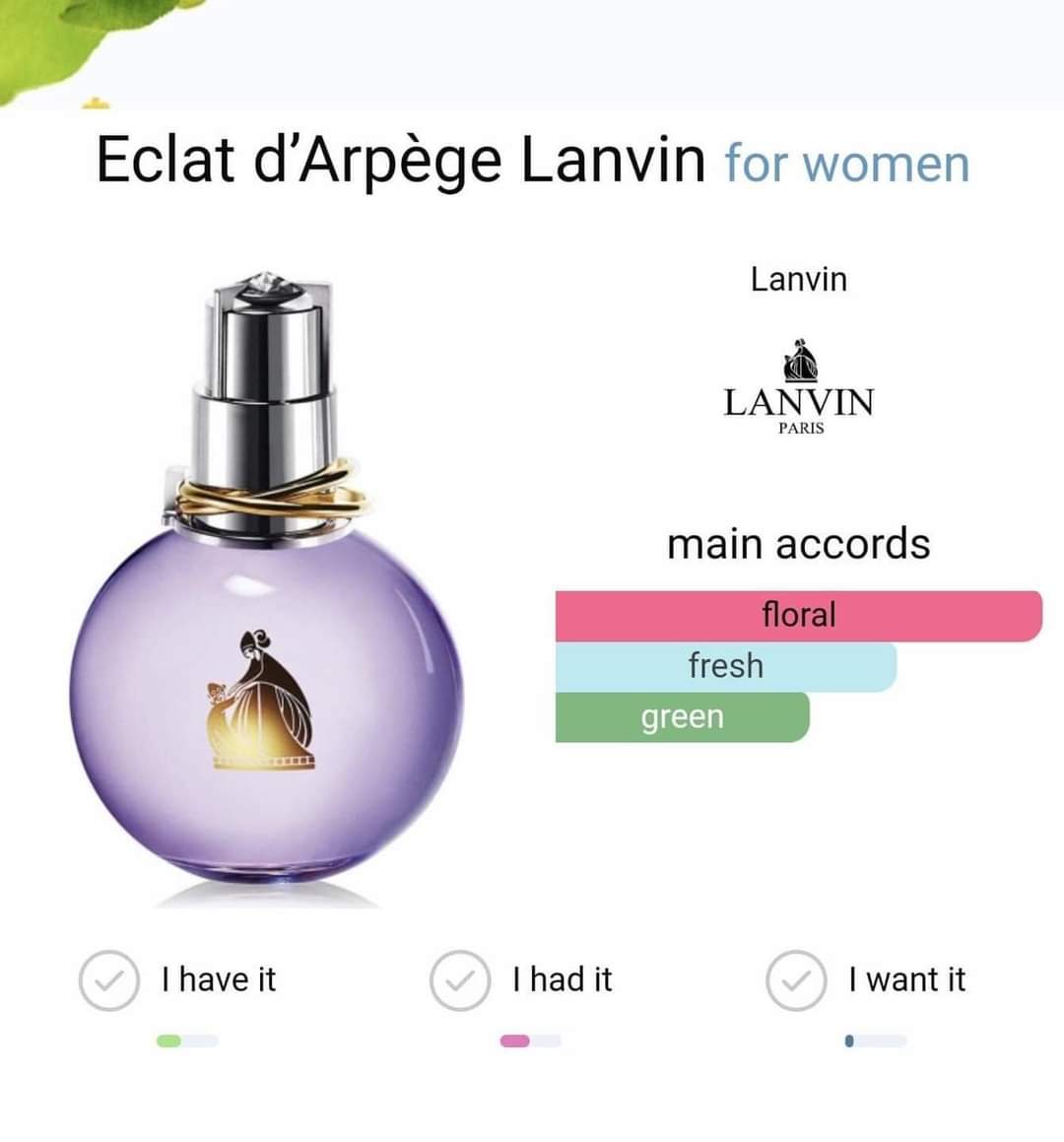 
                  
                    Lavin eclat perfume (30ml) - Lemonbaby
                  
                