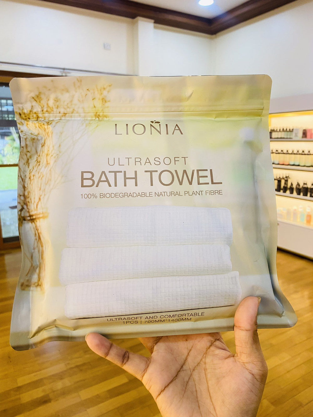 Lionia bath towel - Lemonbaby