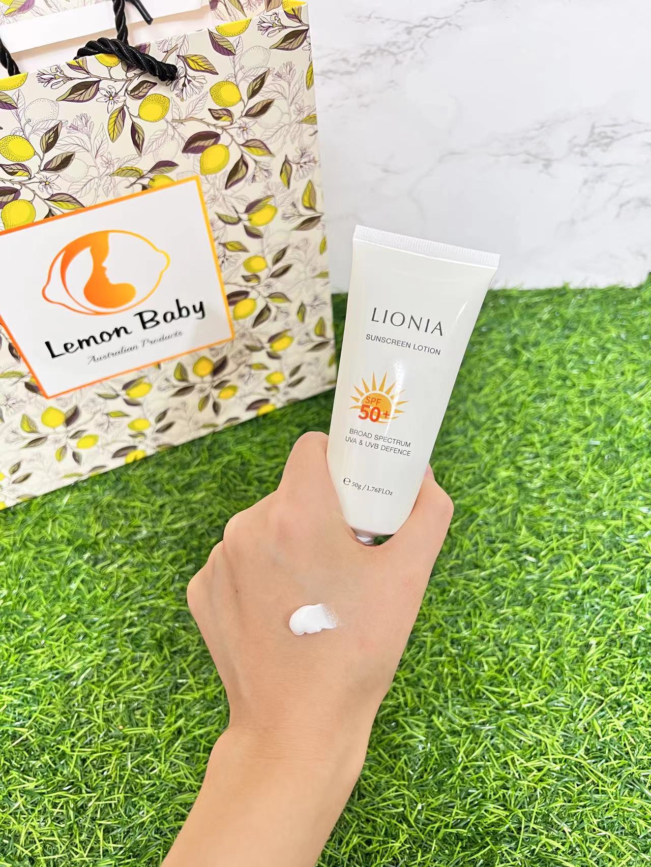 
                  
                    Lionia sunscreen lotion (50g) ( Live Sale ) - Lemonbaby
                  
                
