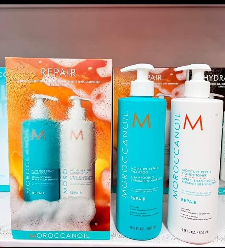 Moroccanoil Moisture Repair (500ml+500ml) - Lemonbaby