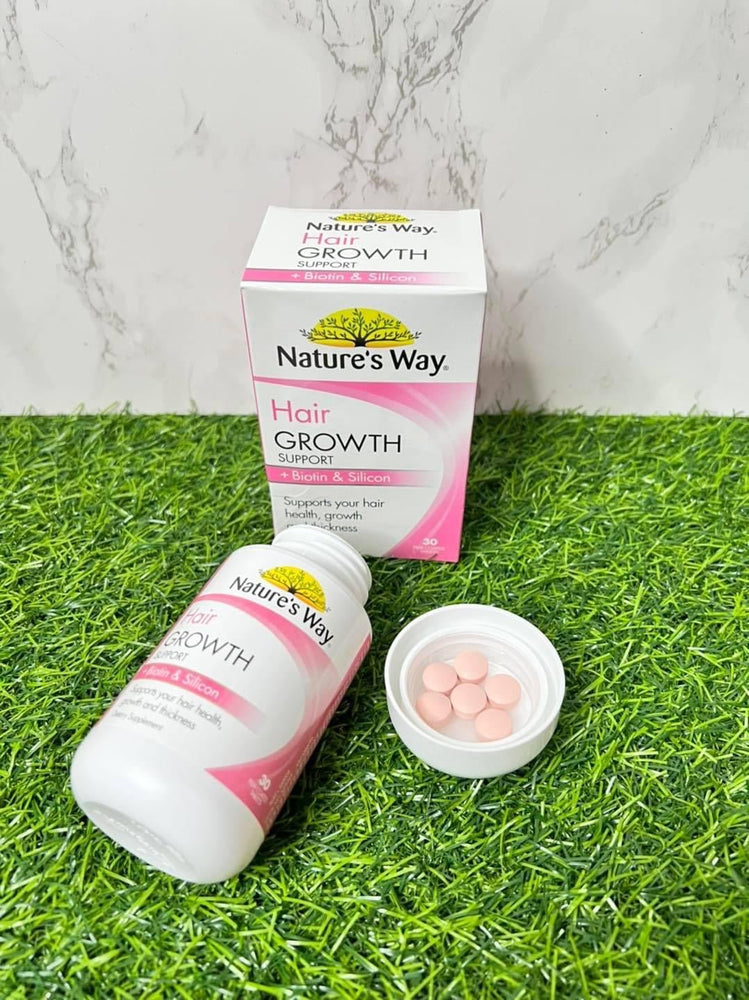 
                  
                    Nature's Way - Hair growth support - 30 လုံး - Lemonbaby
                  
                