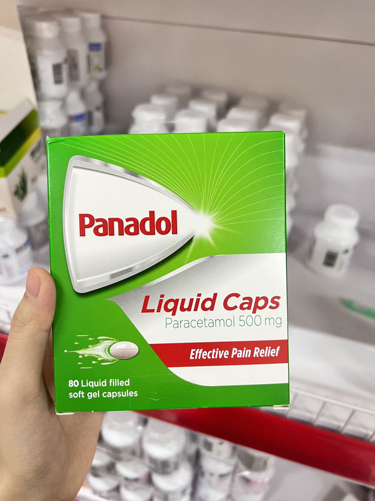 
                  
                    Panadol Liquid Caps (500mg) - Lemonbaby
                  
                