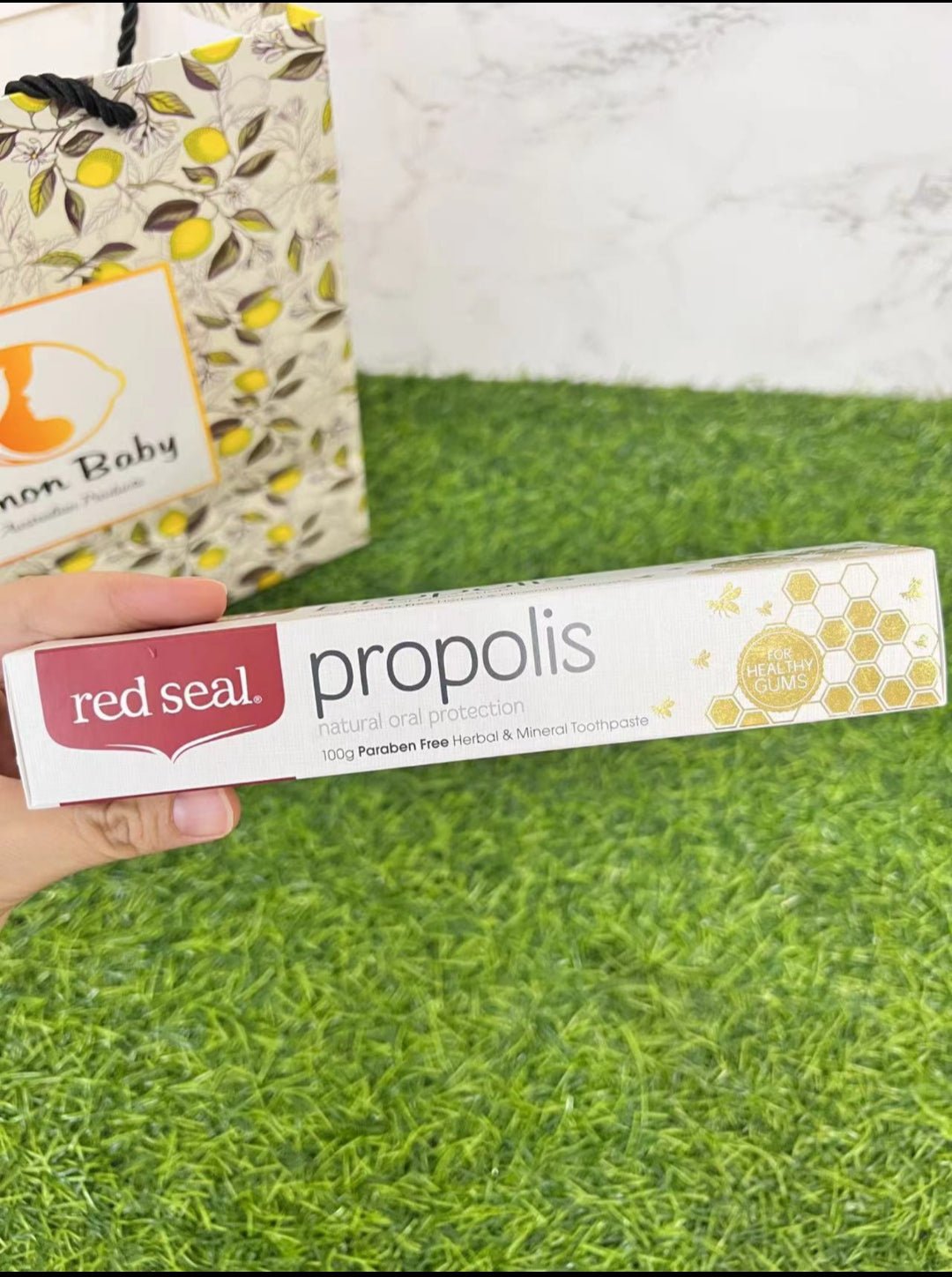 
                  
                    Red Seal - Baking Soda Toothpaste - Lemonbaby
                  
                