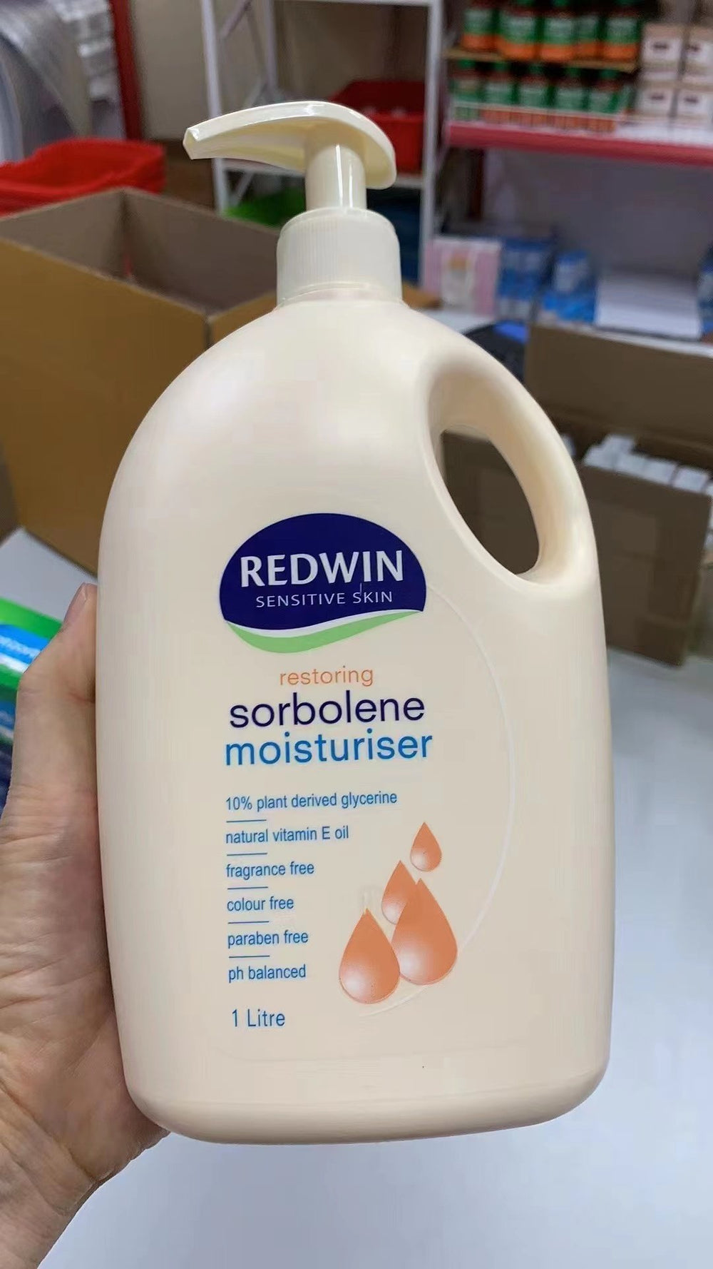 Redwin moisturizer - 1Liter - Lemonbaby