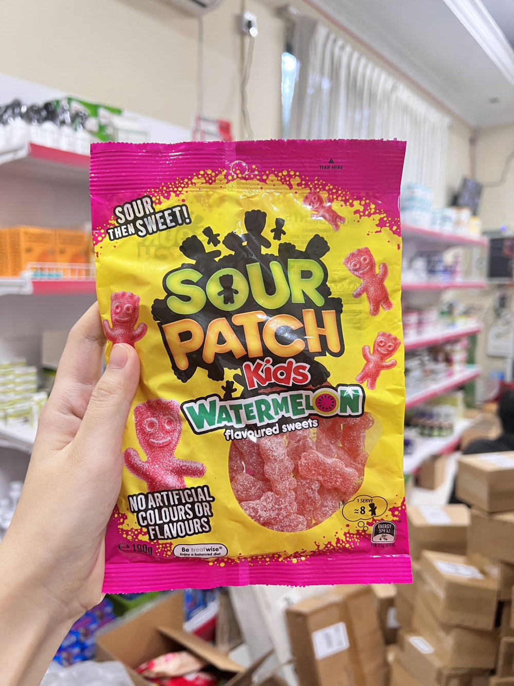 Sour Patch Jelly (Watermelon Flavoured) - Lemonbaby