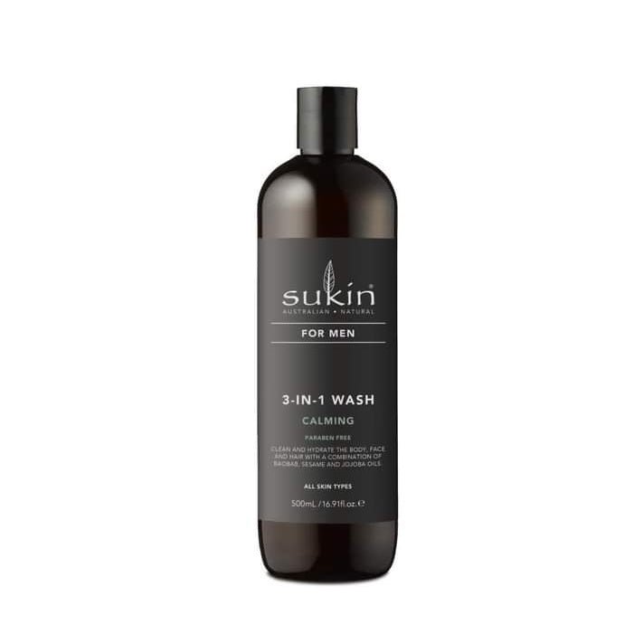 
                  
                    Sukin 3-in-1 Wash For Men ( 500ml ) - Lemonbaby
                  
                