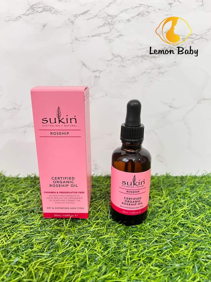 
                  
                    Sukin certified organic rosehip oil(50ml) - Lemonbaby
                  
                