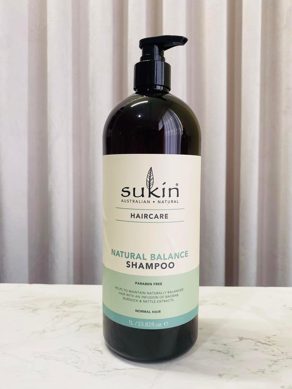 Sukin - Natural balance Shampoo 1L - Lemonbaby