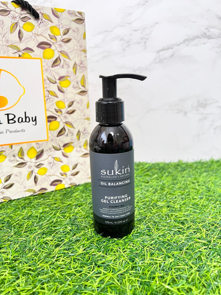 Sukin oil balance purifying gel cleanser (125ml) - Lemonbaby