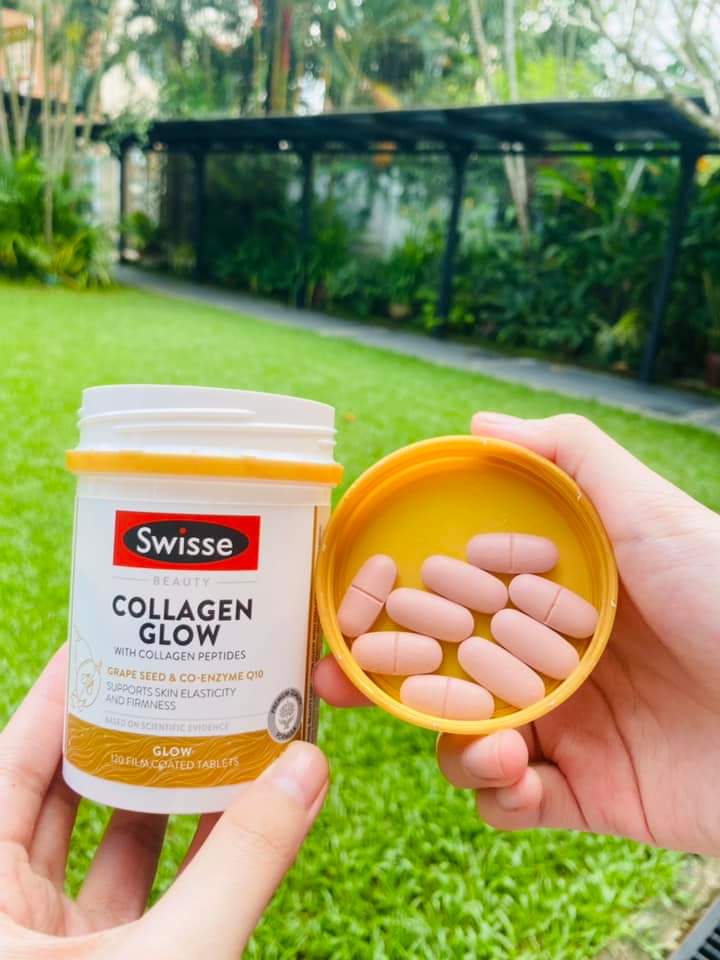 
                  
                    Swisse Collagen Glow with collagen peptides- 120 Tablets - Lemonbaby
                  
                