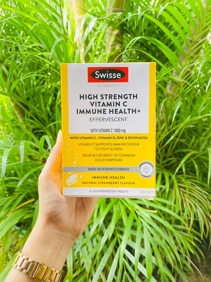 Swisse - High Strength Vitamin C 1000 mg - Lemonbaby