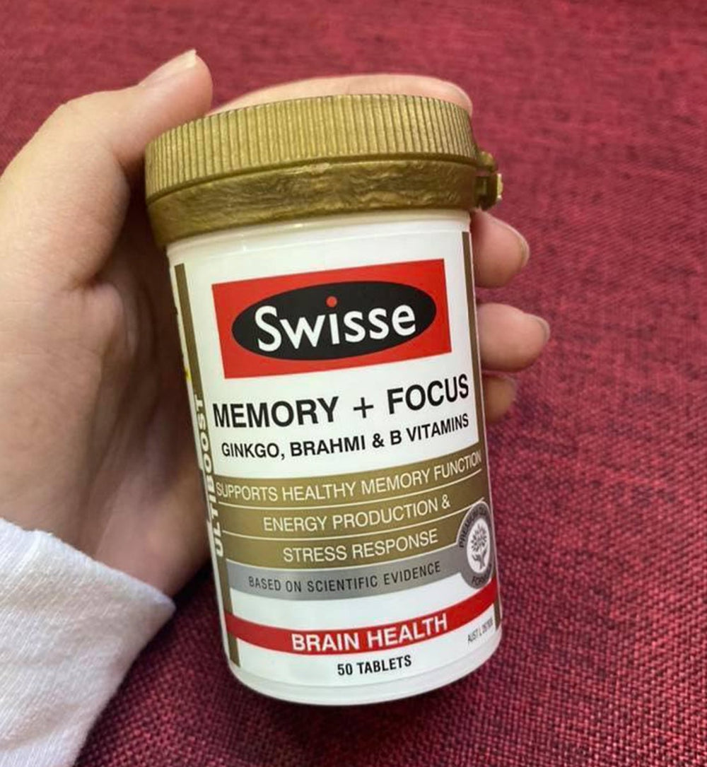 Swisse Memory + Focus - Lemonbaby
